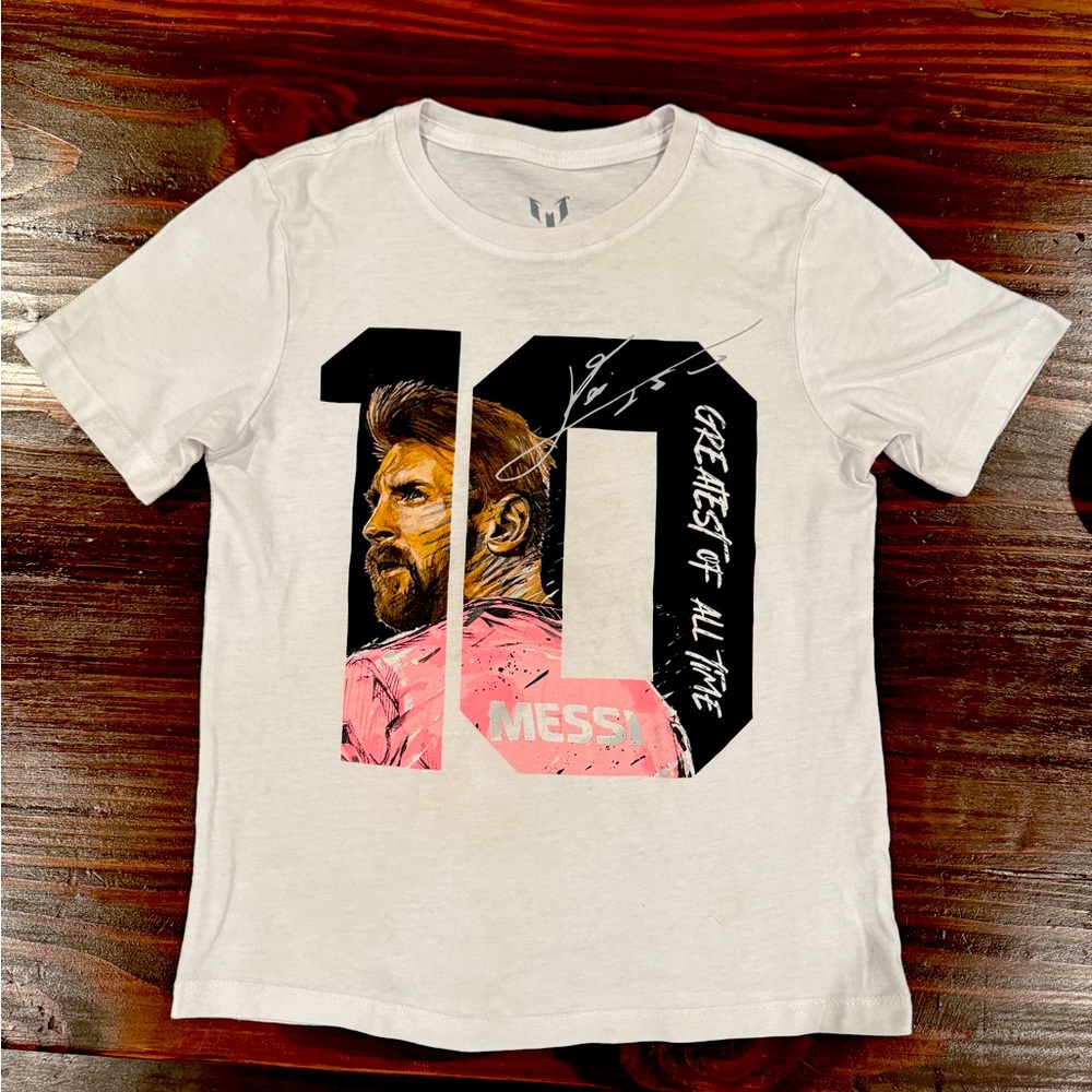 Messi Collection Lionel Messi Soccer Shirt Boys Size M